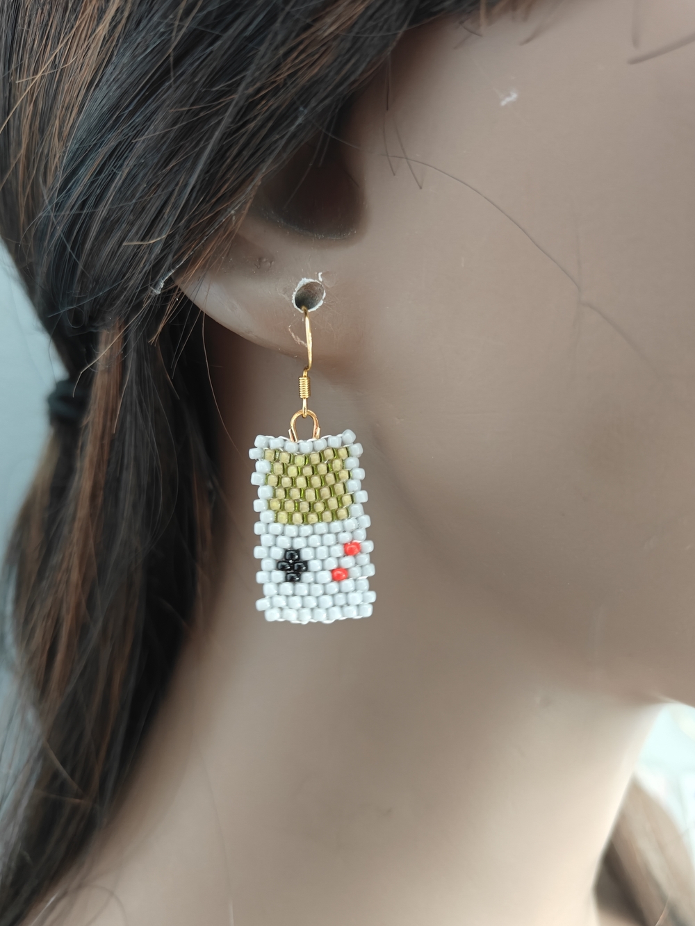 Gameboy Handmade Beaded Rectangle